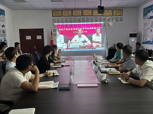 【河海水文】水發(fā)水控集團(tuán)黨委委員、紀(jì)委書記王高升到河海公司全面從嚴(yán)治黨、黨風(fēng)廉政建設(shè)專題調(diào)研 (1).jpg
